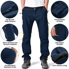 Toomett MH4409 blue pants knee detail illustrating articulated knees for mobility