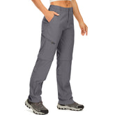 Toomett women's hiking pants front view showing durable fabric for outdoor wear.