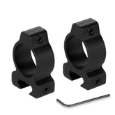 ToopMount style 1 rings on Picatinny base for stable aiming