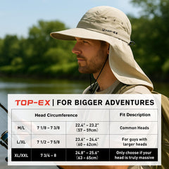 TOP-EX ventilated lightweight construction offers breathable comfort in heat.