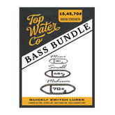 Top Water Bass Speed Clip Bundle packaging shows 75 stainless clips.