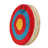 TOPARCHERY archery target 5 layers front view for durable outdoor practice.