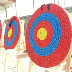 TOPARCHERY archery target handmade forage weave captures natural materials and rustic feel