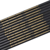 TOPARCHERY arrow shaft 33in length for DIY hunting arrows.