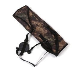 Toparchery camouflage archery back quiver front pocket keeps gear organized on the move