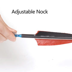 TOPARCHERY Premium removable 100-grain field tips for versatile targets