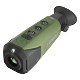 Topdon TS004 thermal monocular front-angle view for wilderness scouting and wildlife observation.