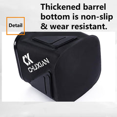 TopHomer EVA-material 8L bucket offers durable support on rugged terrain.