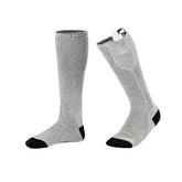 TopHomer heated socks front view showing cozy warmth and breathable fabric