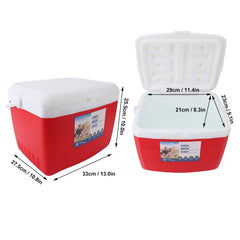 TOPINCN 13L cooler with carry handle offers easy transport on camping trips