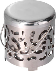 TopINCN camping heater cover front view for outdoor cooking warmth