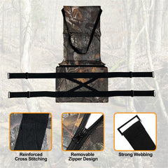 TOPINCN climbing-seat replacement close-up showing durable 600D fabric.