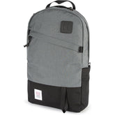 Topo Designs Daypack Classic charcoal main compartment access for quick packing