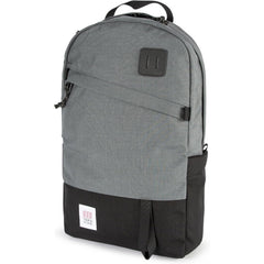 Topo Designs Daypack Classic charcoal main compartment access for quick packing