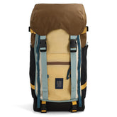 Topo Designs Rover Trail Pack 22L back panel provides cushioned support for all-day comfort.