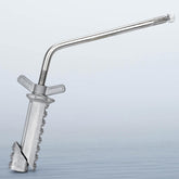 TOPOWN marine kettle power grip rod holder mounted on standard cylindrical boat rod holder