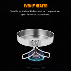 Topperfun nonstick mini skillet ideal for hiking and simple cleanup.