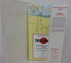 Top Spot N219 map Indian River highlights marinas and launch points for smooth trips