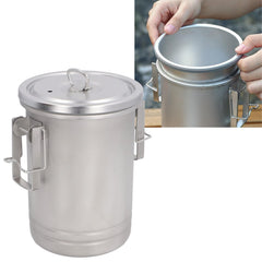 Topyond camping pot assembly demonstrates versatile outdoor cooking setup.