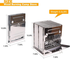 TOQGEZYJ foldable camping stove, portable cooking on the go.