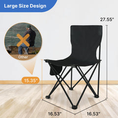TOREAD folding chair quick setup in seconds for portable sauna use.
