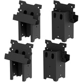 Toriexon deer blind bracket side view shows rugged outdoor durability.
