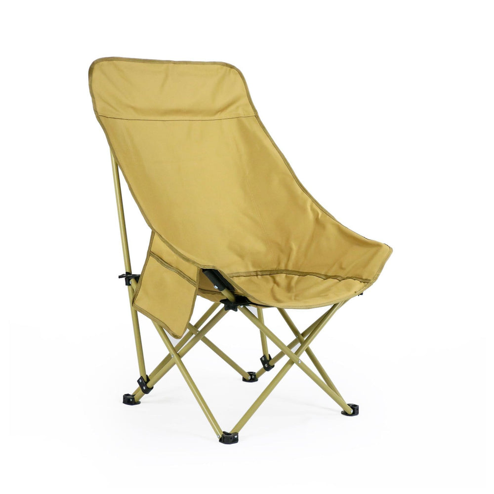 TOSAMC portable folding chair folded with carry bag for easy transport