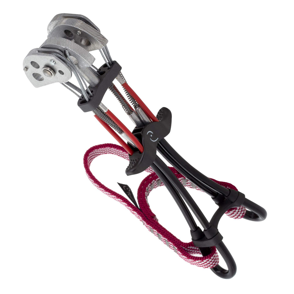 Totem Climbing Cam Red 1.50 enables secure placements in diverse cracks