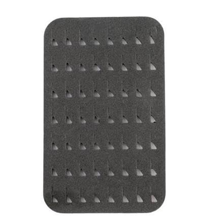 Totority fly fishing box foam inserts keep hooks neatly organized and accessible on the go.