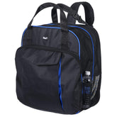 Tough 1 Deluxe Rope Bag front view showing organized rope compartments for quick access