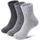 Tough Land Merino Wool Socks close-up knit texture for warmth and comfort