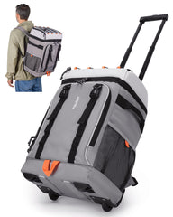 TOURIT 50-Can rolling backpack with wheels for easy beach trips