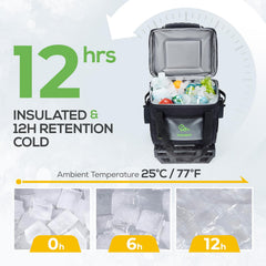 TOURIT extended-handle all-terrain cart enabling comfortable towing on varied terrain