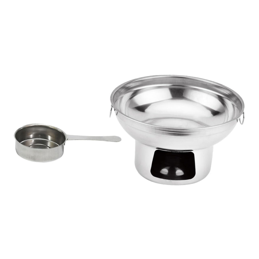TOYANDONA stainless steel alcohol furnace hot pot set for rust resistance and durability