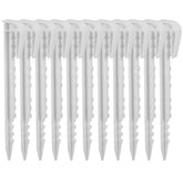 Toyvian tent stake with top hook design secures lines for stable tarps