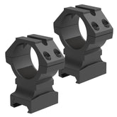 TPO GIII 34mm scope rings securely mount 34mm optics on flat-top rifles.
