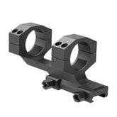TPO GIII 35mm scope rings mounted on a Picatinny rail for secure alignment.