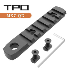 TPO 7-slot rail extended to 3 inches for versatile accessory mounting