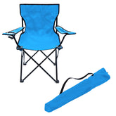 Trademark Innovations folding camping chair side view for outdoor seating on the go