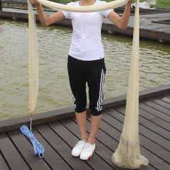 Multifilament fishing net material for durability