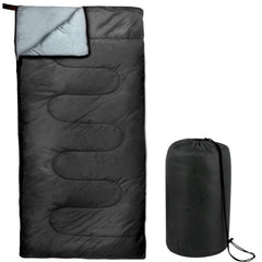 Trail maker Envelope sleeping bag weatherproof outer shell protects you outdoors