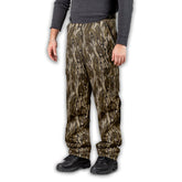 TrailCrest men's camo hunting pants Bottomland front view showcasing durable, comfortable twill