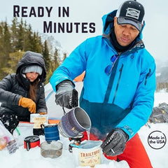 Trailtopia cook in bag method highlights minimal cleanup after a morning hike