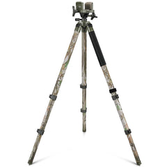 Trakiom clamping tripod rest camouflage full assembly for stable outdoor setups