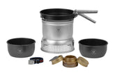 Trangia 27-5 UL stove kit stove in use, ideal for ultralight backpacking