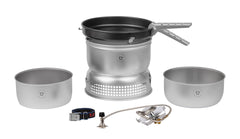 Trangia Duossal 1.5l saucepan with durable, easy-clean surface for camp meals.