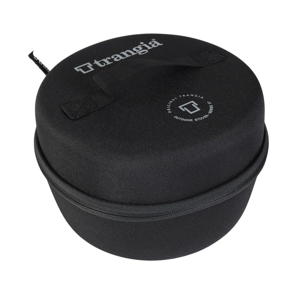 Trangia Eva stove case front view for Series 27, protects gear on trips.