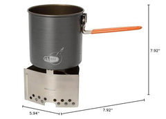 Trangia Triangle carry bag keeps the compact stove organized for easy trips
