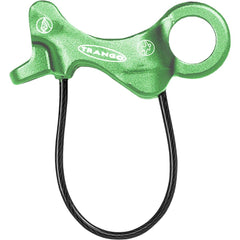 TRANGO Aries belay device front view in guide mode for alpine climbs