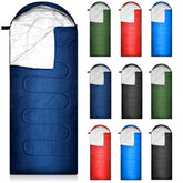 Tranqun bulk sleeping bags in royal blue for versatile, four-season camping warmth